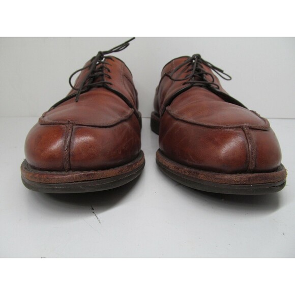Allen Edmonds Stockbridge Brown Leather Split Toe Derbys  Mens Size 11 D main image 5
